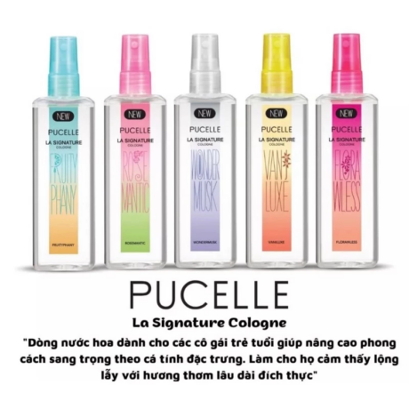 Nước Hoa Nữ Pucelle La Signature Cologne 115ml Hương Thơm Dài Lâu