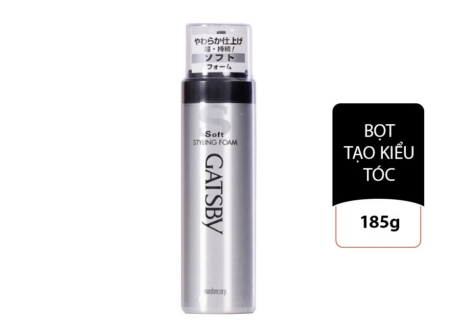 Bọt Tạo Kiểu Tóc Gatsby Soft Styling Foam N 185g/chai