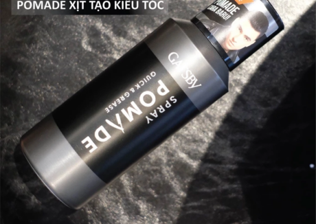 Xịt Tạo Kiểu Tóc Gatsby Spray Pomade Quick & Grease 150ml